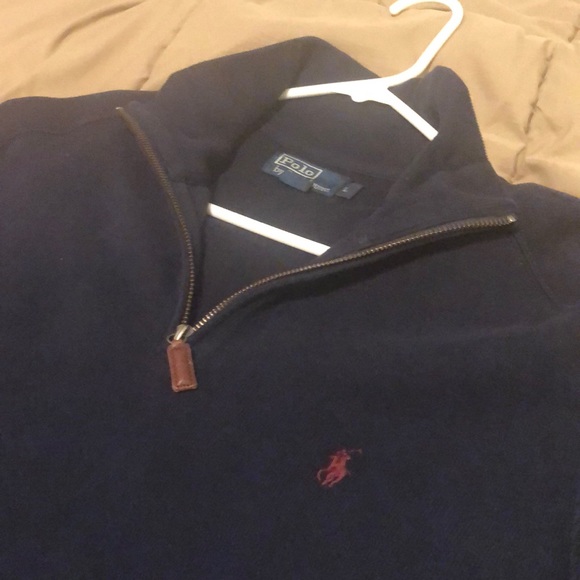 Ralph Lauren Polo quarter-zip sweater - Picture 2 of 2